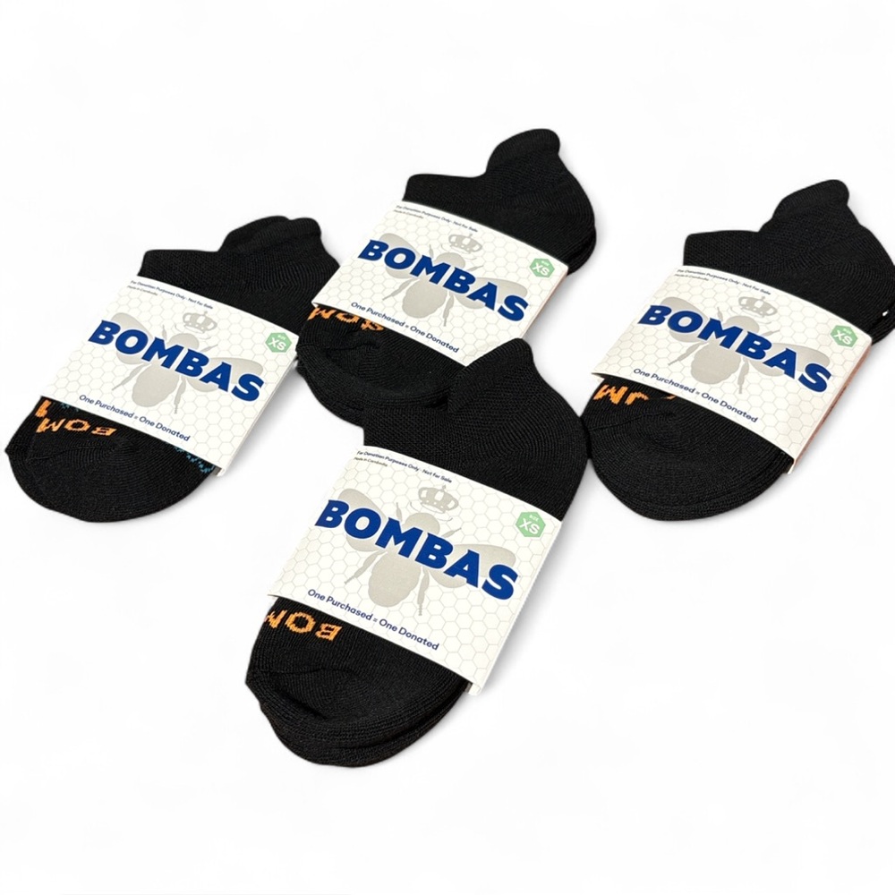 Bombas NWT Ankle Socks Set of 4